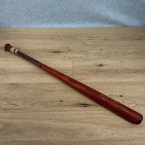 Vintage Hanna Batrite Athens GA No TSB Softball Red Wooden Bat Collectable Rare